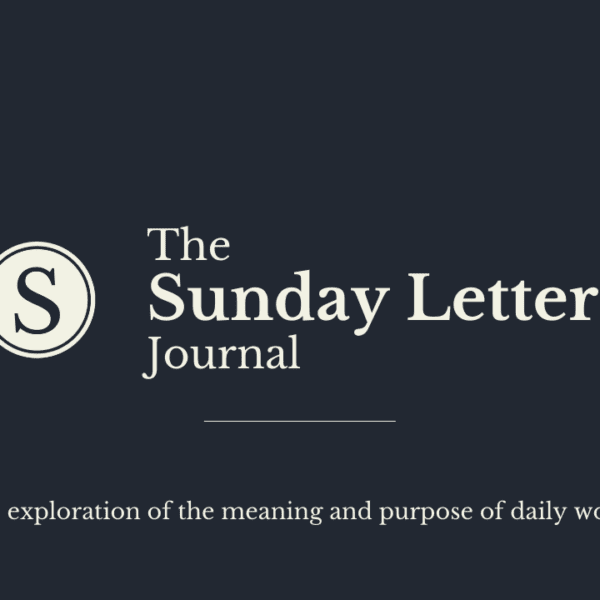 The Sunday Letters Journal Cover