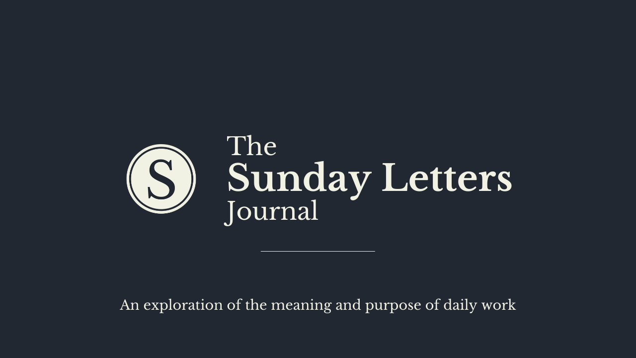 The Sunday Letters Journal Cover